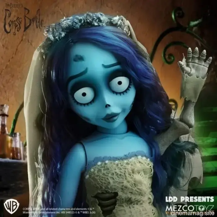 Emily becomes part of the Living Dead Dolls collection with the LDD Presents Corpse Bride doll from Mezco Toyz.