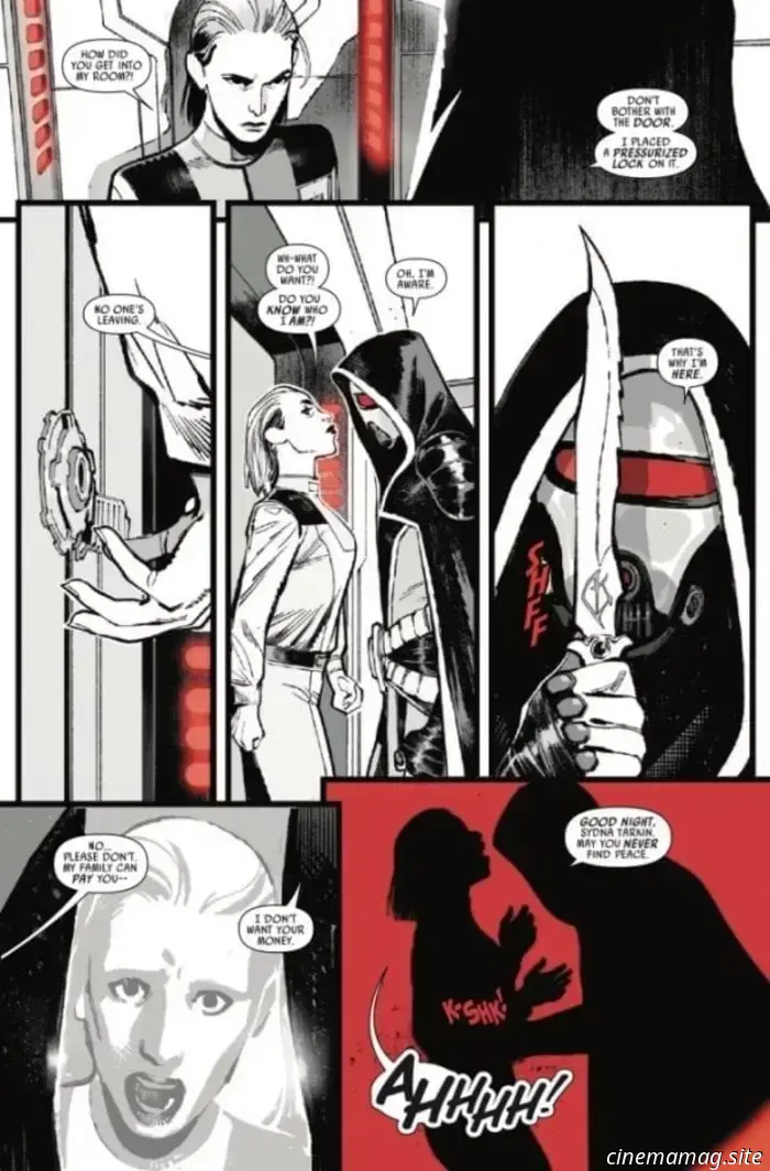 Anteprima del fumetto – Star Wars: Boba Fett – Nero, Bianco e Rosso n. 4