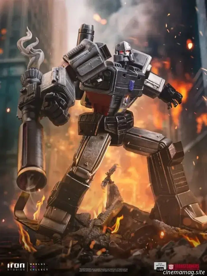Iron Studios rinde homenaje a Megatron con una estatua coleccionable de Transformers