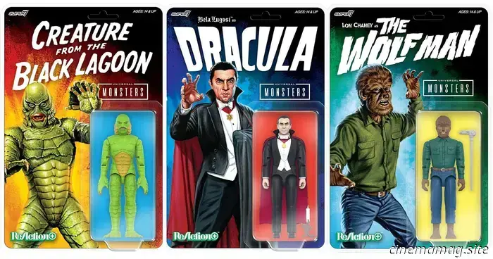 I Universal Monsters entrano a far parte della serie ReAction+ di Super7