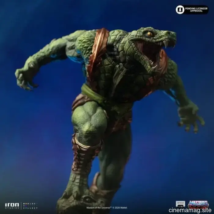 Кобра Хан присоединяется к коллекции Art Scale Masters of the Universe от Iron Studios с новой статуей