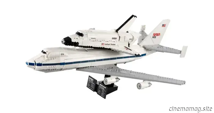 LEGO Icons Shuttle Carrier Aircraft is set to be released this month.