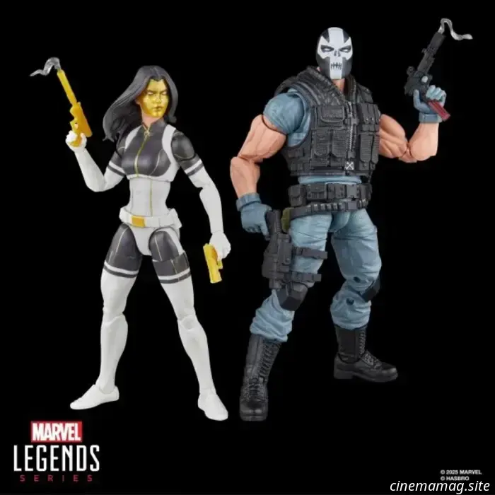 Hasbro svela ufficialmente la serie Marvel Legends Super Villains Madame Masque e Crossbones 2-pack