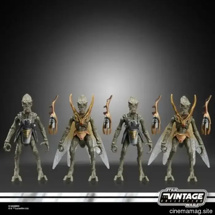 L'originale Anakin, Luuke Skywalker e altri si uniscono alla Star Wars: The Vintage Collection di Hasbro con le ultime rivelazioni di action figure.