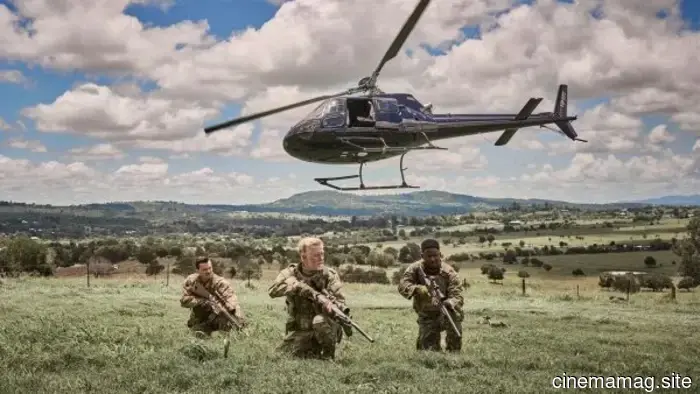 Trailer for the action thriller Seven Snipers featuring Radha Mitchell and Tim Roth.