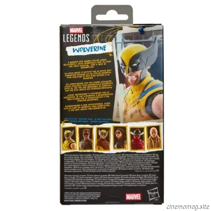 Hasbro svela le nuove action figure della serie Marvel Legends di Deadpool e Wolverine