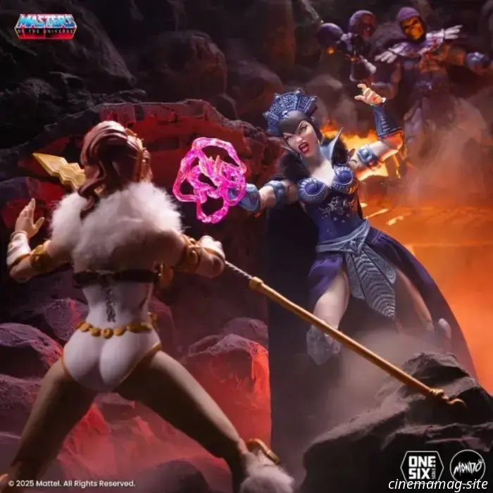 Evil-Lyn is now part of Mondo's sixth scale action figure lineup from the Masters of the Universe.