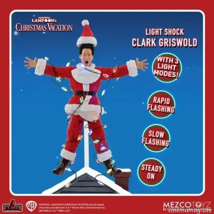 Mezco Toyz has revealed a 5 Points action figure set based on National Lampoon’s Christmas Vacation.
