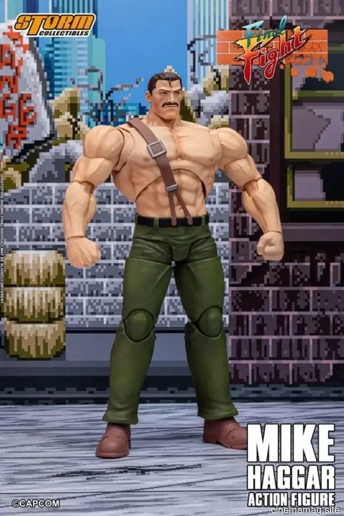 Storm Collectibles reveals action figures of Cody Travers and Mike Haggar from Final Fight.