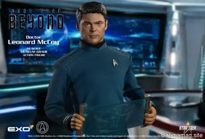 EXO-6 has unveiled the sixth scale figure of Dr. Leonard “Bones” McCoy from Star Trek Beyond.