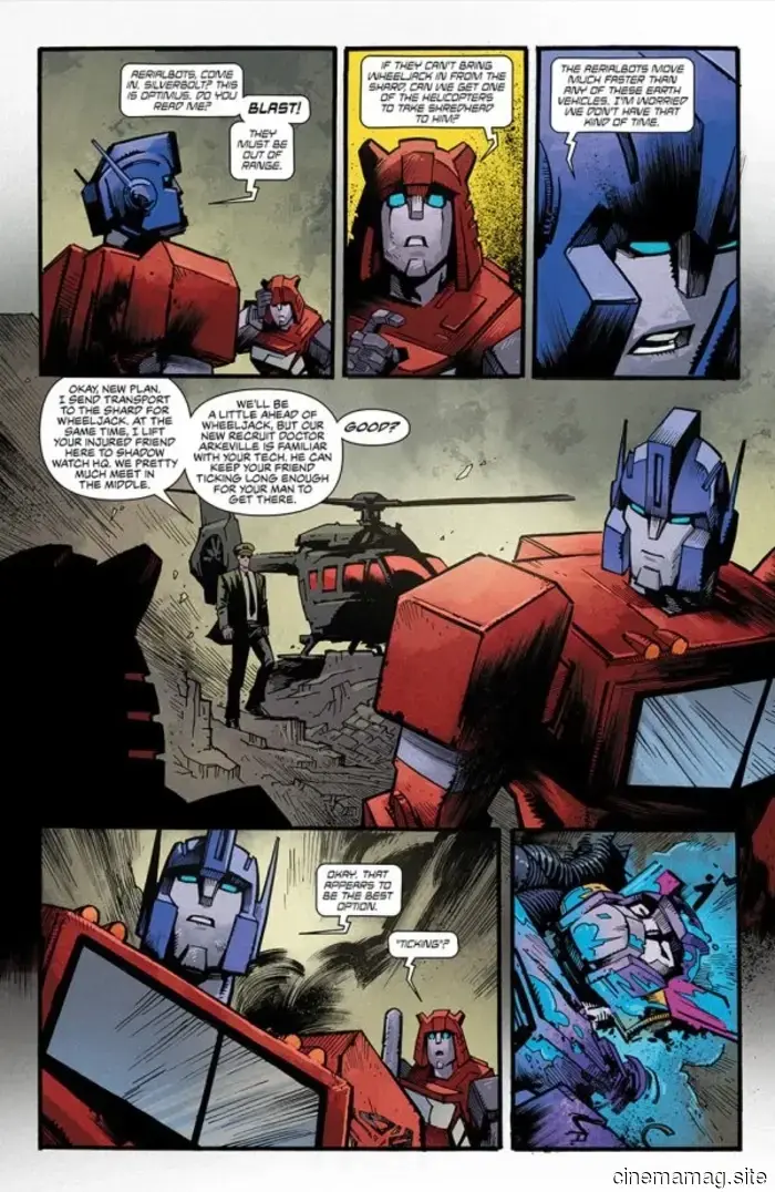 Comic Book Sneak Peek – Transformers #35