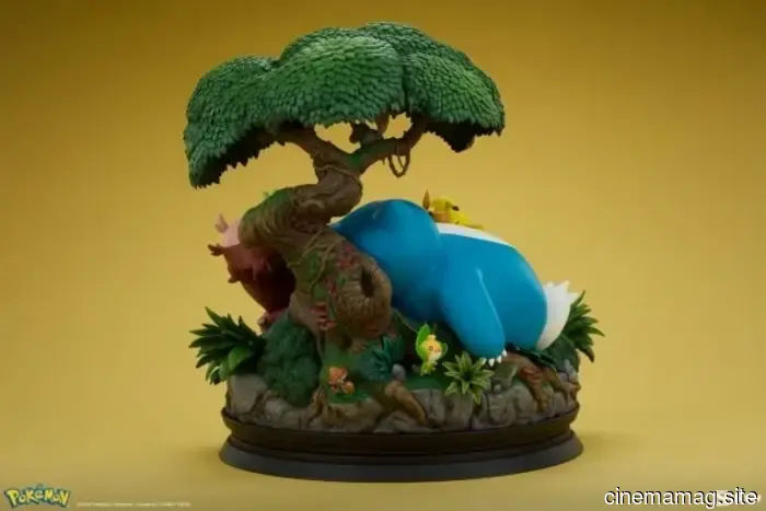 Sideshow presenta la estatua coleccionable diorama de Pokémon Snorlax