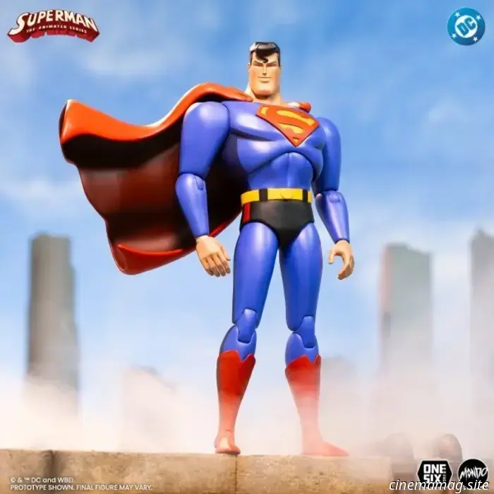 Mondo svela l'action figure in scala 1/6 di Superman: The Animated Series