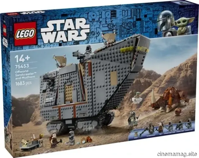 Nuovi set LEGO Star Wars: The Mandalorian e Grogu svelati