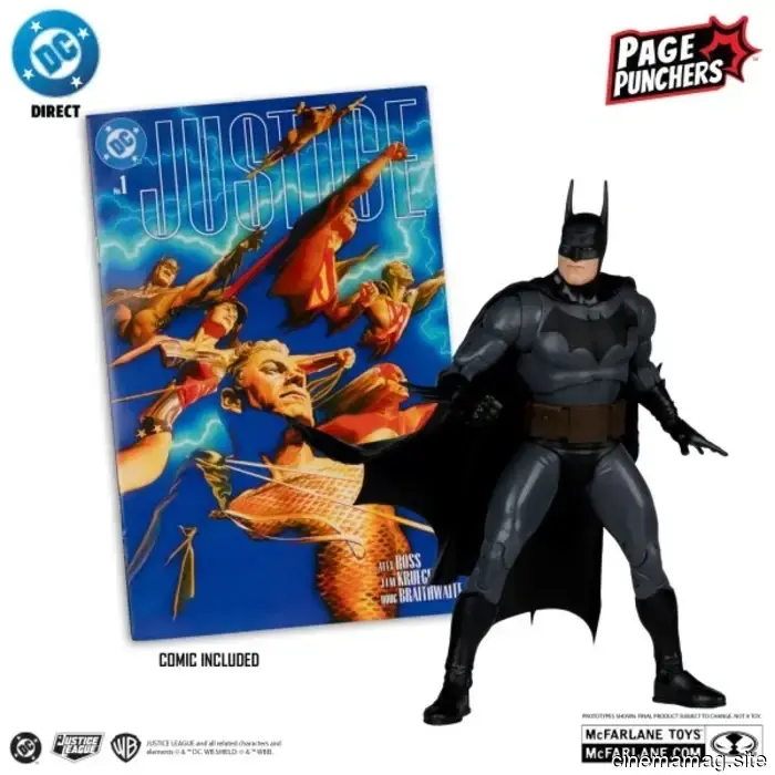 Le ultime DC Page Punchers di McFarlane Toys includono Batman '89 e Justice