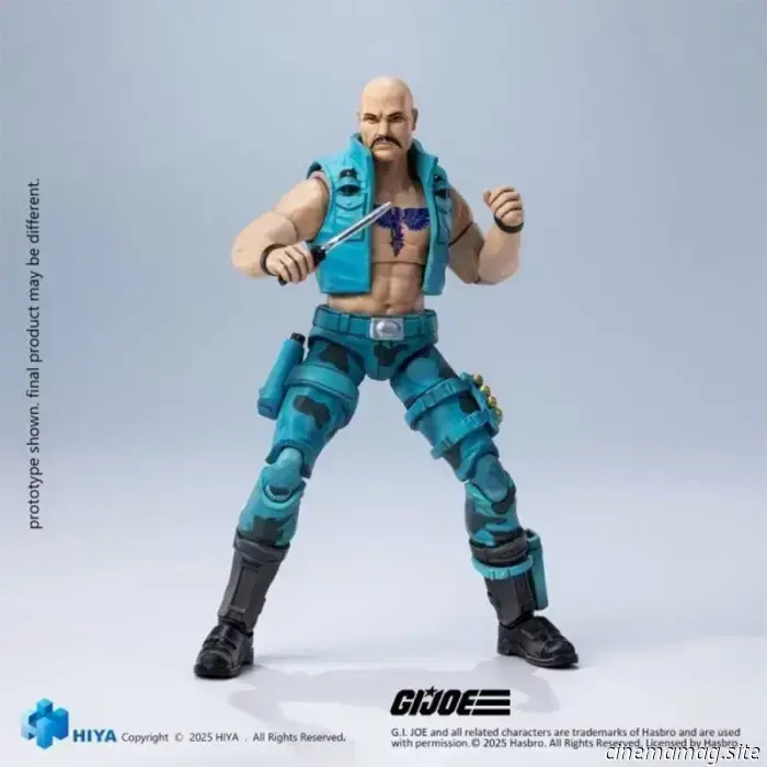Hiya Toys recluta Gung-Ho per la sua serie G.I. Joe Exquisite Mini con una nuova action figure.