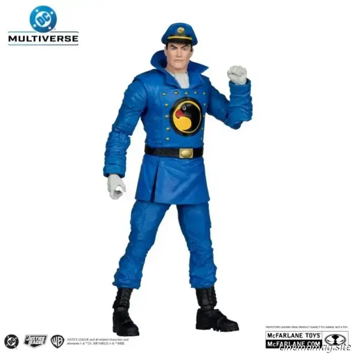 McFarlane Toys has revealed new DC Multiverse figures featuring Zatanna, Detective Chimp, Professor Pyg, Elongated Man, Cosmic Boy, and Blackhawk.