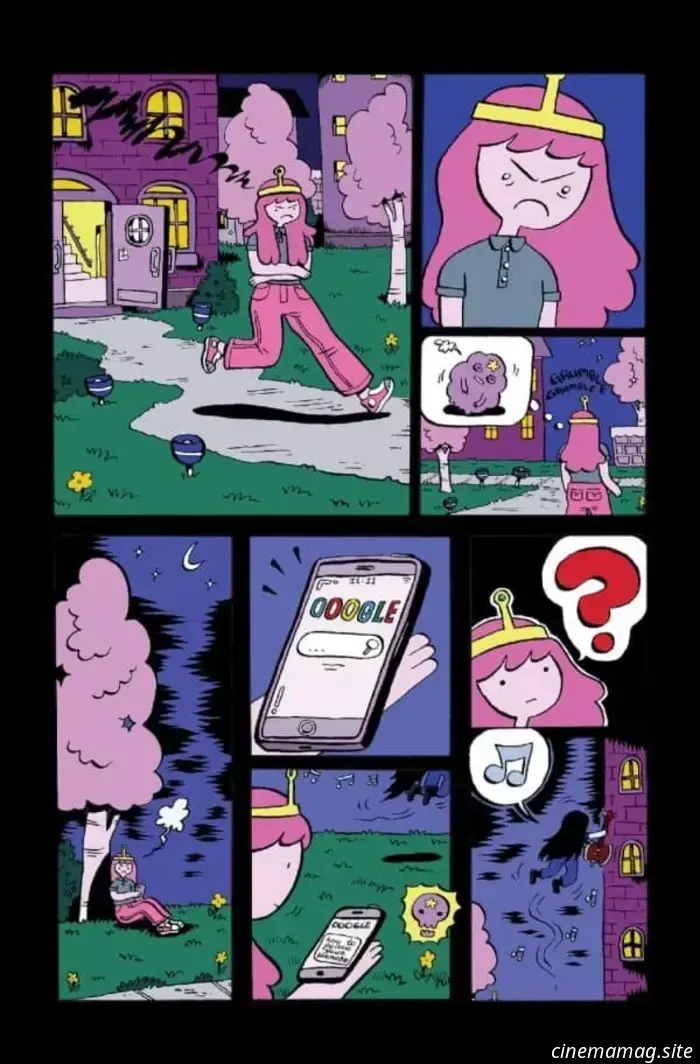 Oni Press offers a first-look preview of Adventure Time: The Bubbline College Special.