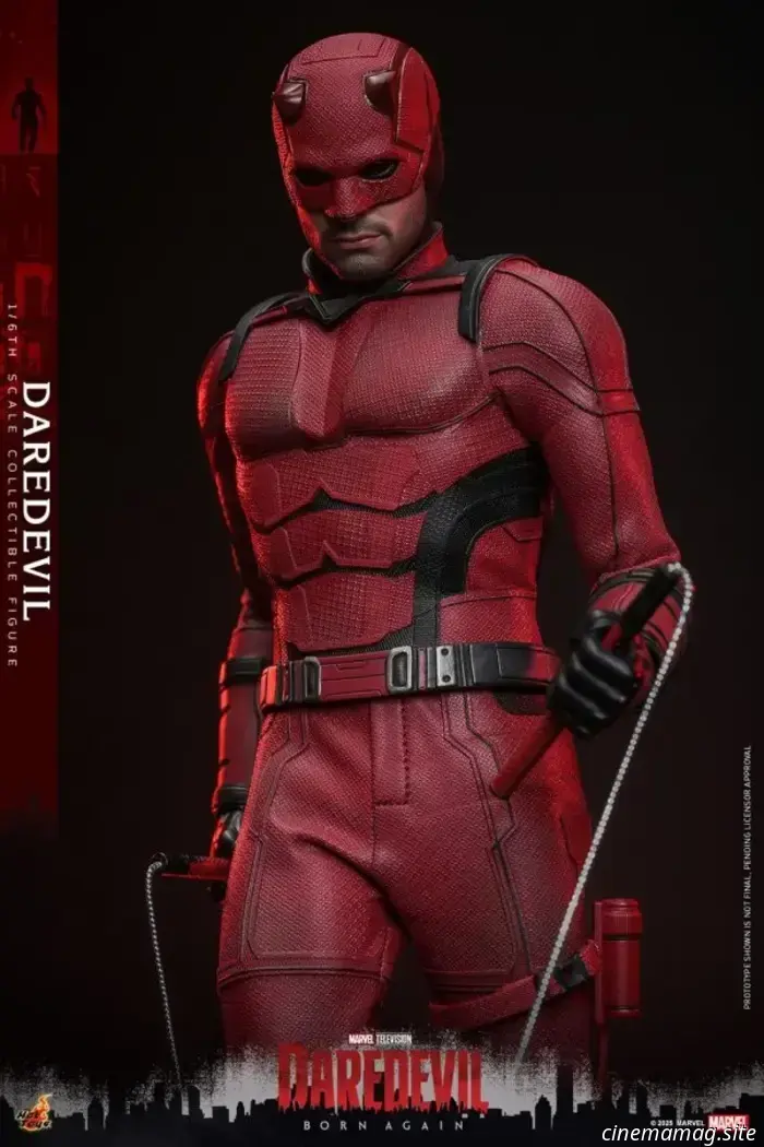 Hot Toys reveals a new sixth scale figure of Daredevil from Marvel's Daredevil: Born Again.