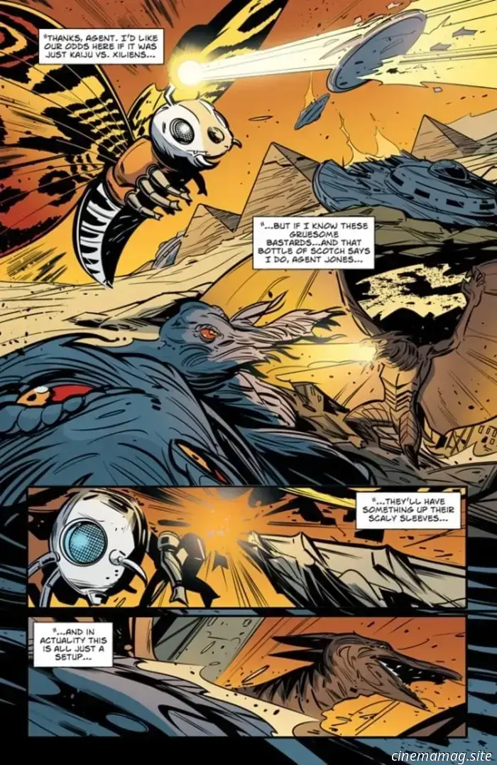 Godzilla: Qui Là Ci Sono Extraterrestri #3 - Anticipazione di Fumetto