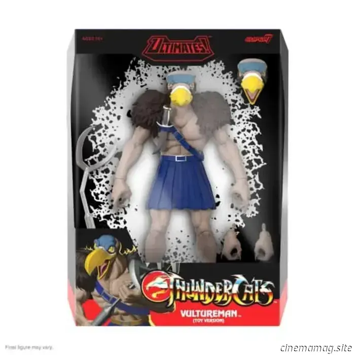 Vultureman is now part of Super7's ThunderCats Ultimates! action figure collection.