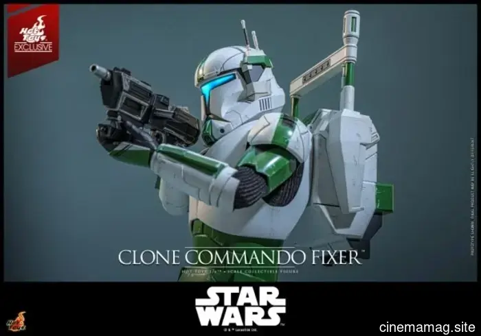 Star Wars: La figura de sexta escala del Clone Commando Fixer de Republic Commando revelada por Hot Toys
