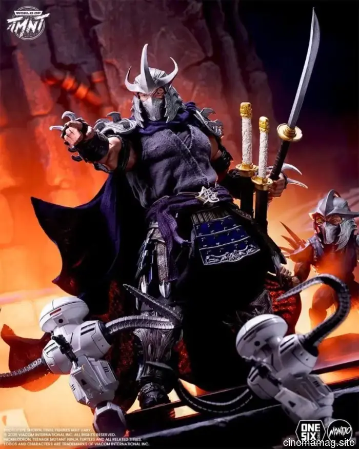Mondo begins taking pre-orders for the sixth scale figure of Shredder from Teenage Mutant Ninja Turtles.
