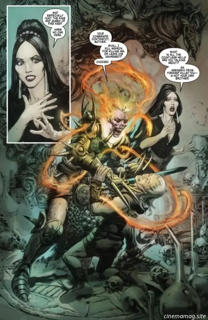 Anteprima del fumetto – Fuoco e Ghiaccio n. 4