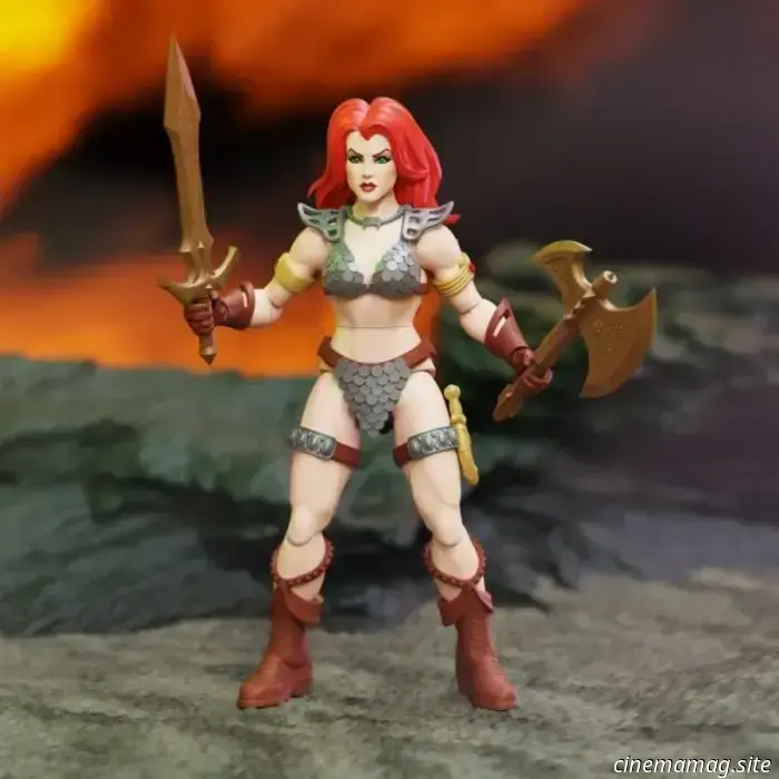 Conan y Red Sonja lanzan la línea de figuras de acción Immortal Champions