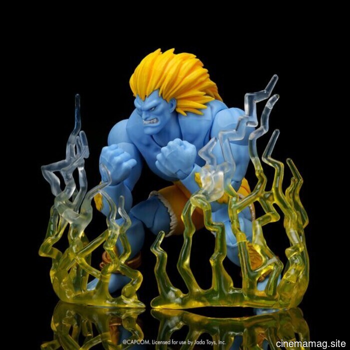 Blanka (Jugador 2) entra en la pelea con la nueva figura de Ultra Street Fighter II de Jada Toys