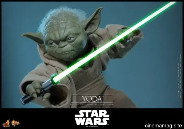 Yoda is now part of Hot Toys’ Star Wars: Episode III – Revenge of the Sith collection with a sixth scale figure.