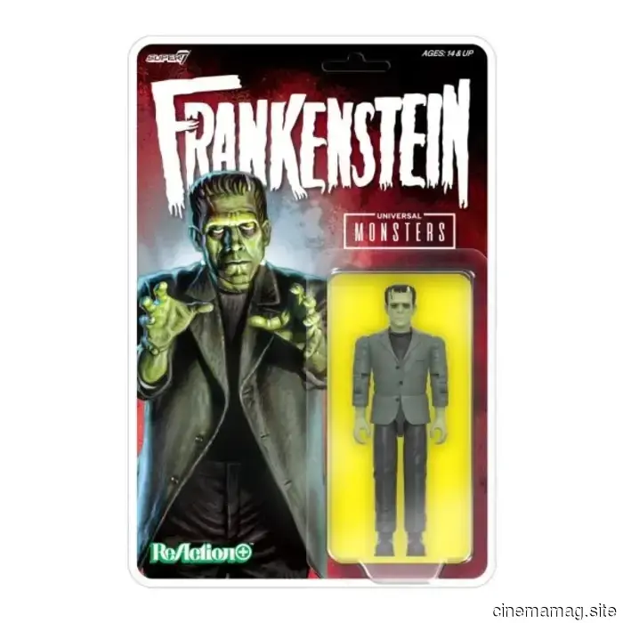 Frankenstein, La Sposa di Frankenstein e La Mummia si uniscono alla linea di figure ReAction+ dei Mostri Universali di Super7.