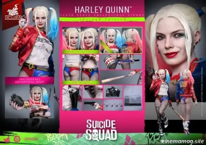 Hot Toys reveals the sixth scale Artisan Edition figure of Harley Quinn from Suicide Squad.