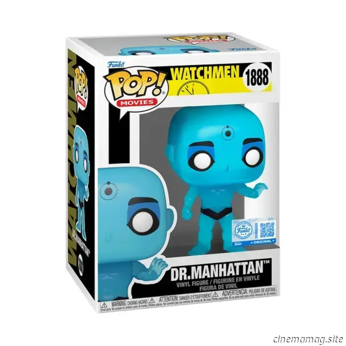 Funko has revealed the Pop! Vinyl figures of Silk Spectre II and Dr. Manhattan from Watchmen.