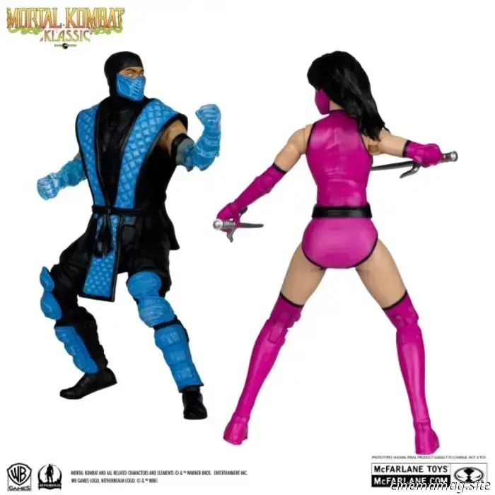 Компания McFarlane Toys запускает новую серию классических фигурок по Mortal Kombat