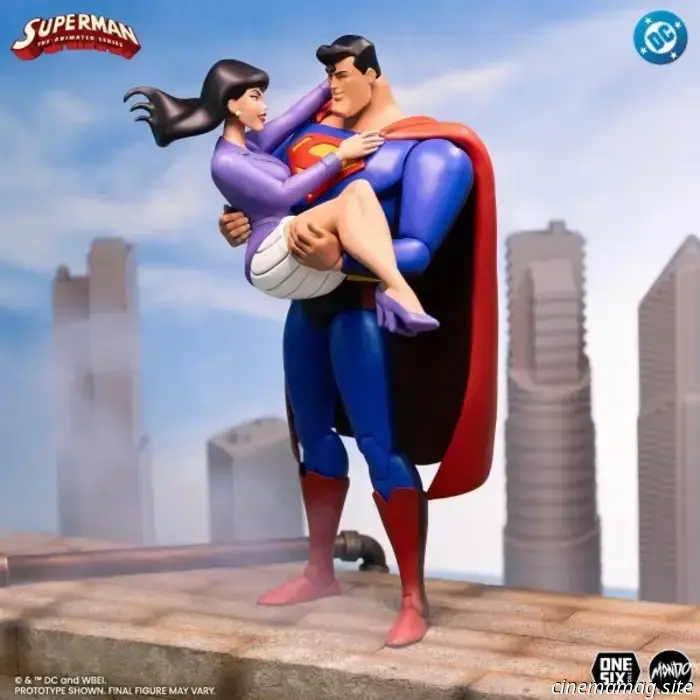Mondo svela l'action figure in scala 1/6 di Superman: The Animated Series