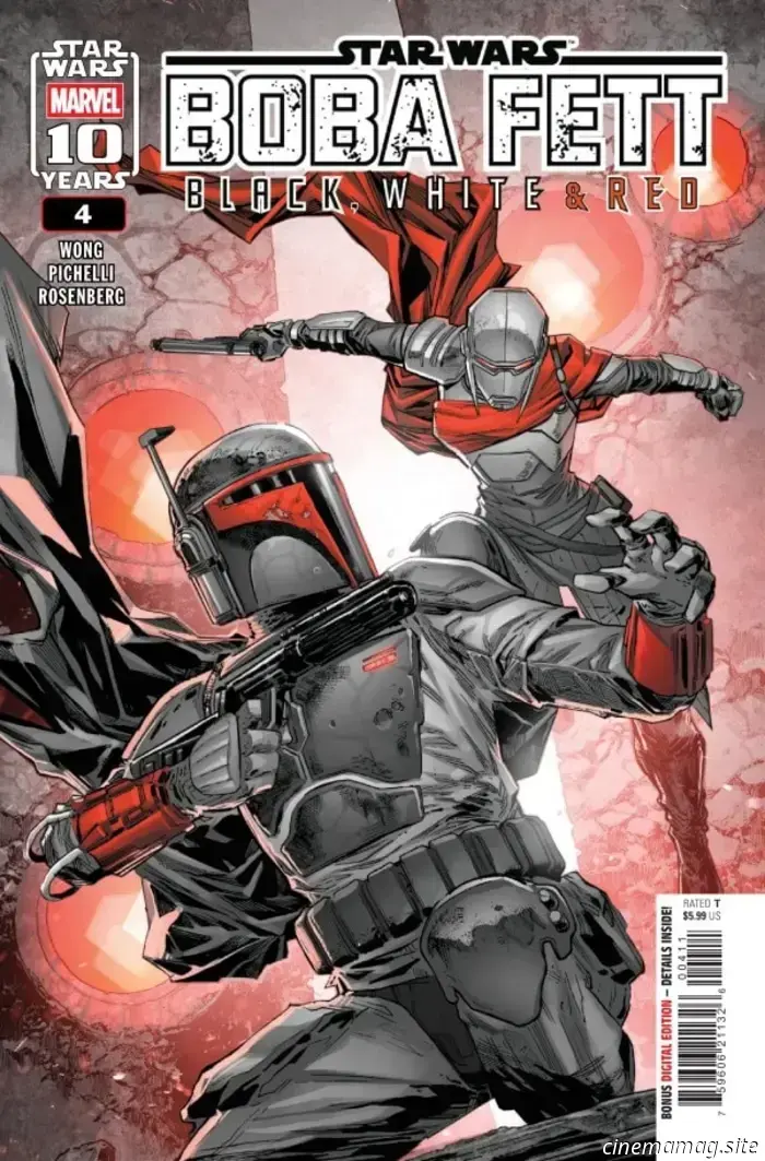 Anteprima del fumetto – Star Wars: Boba Fett – Nero, Bianco e Rosso n. 4