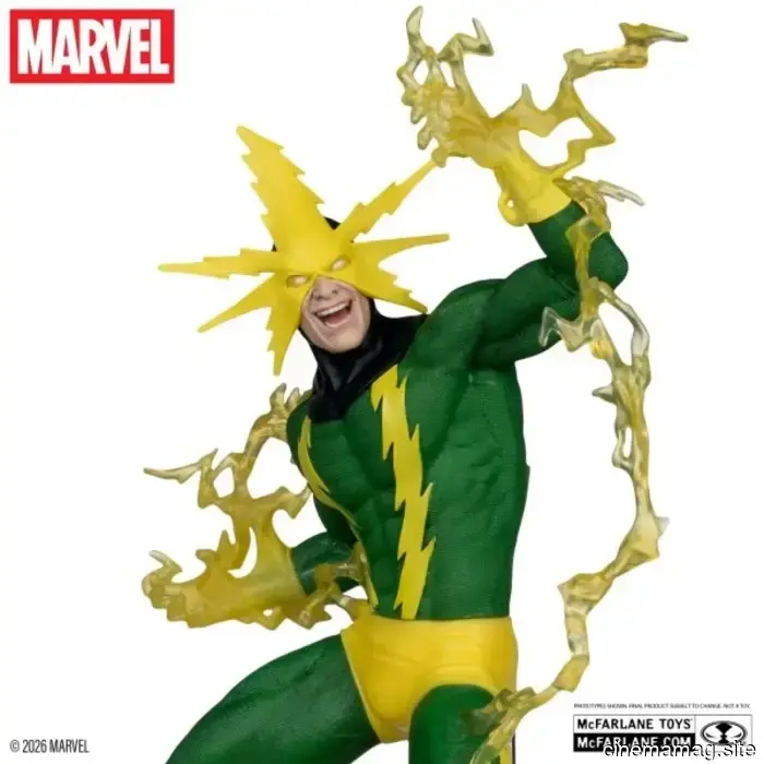 McFarlane Toys has revealed Marvel collectibles of Deadpool and Electro.