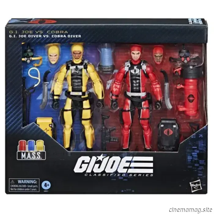 Hasbro has introduced new figures in the G.I. Joe Classified Series, featuring Cobra S.N.A.K.E., Law & Order, Snake Eyes v4, Hawk & MMS, among others.