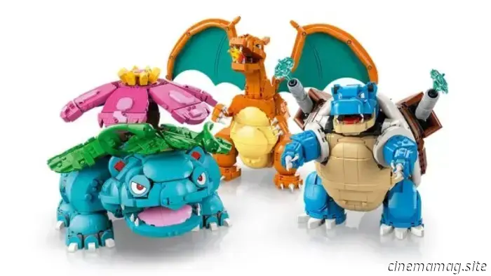 Линейка LEGO Pokémon запускается с Пикачу, Иви, Венузавром, Чаризардом и Бластойзом.