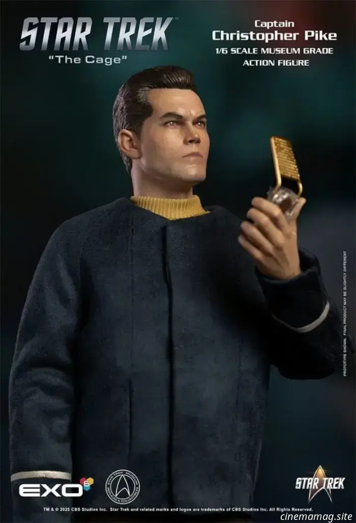 Il capitano Christopher Pike, protagonista di Star Trek "The Cage", svelato da EXO-6