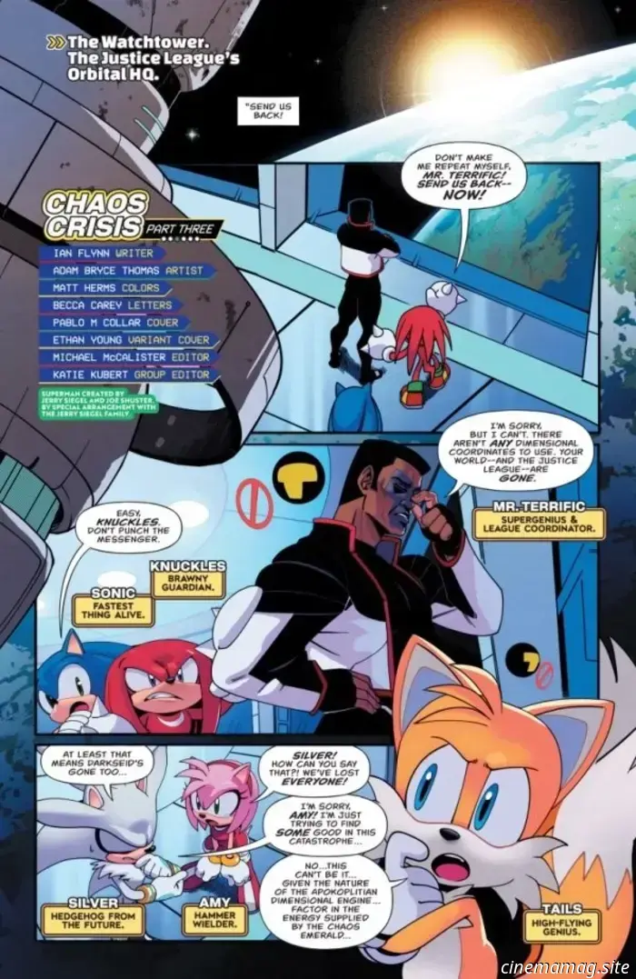 DC X Sonic The Hedgehog #3 - Comic Book Sneak Peek