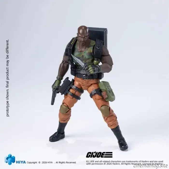 Roadblock joins Hiya Toys' G.I. Joe Exquisite Mini Series with a new figure release.