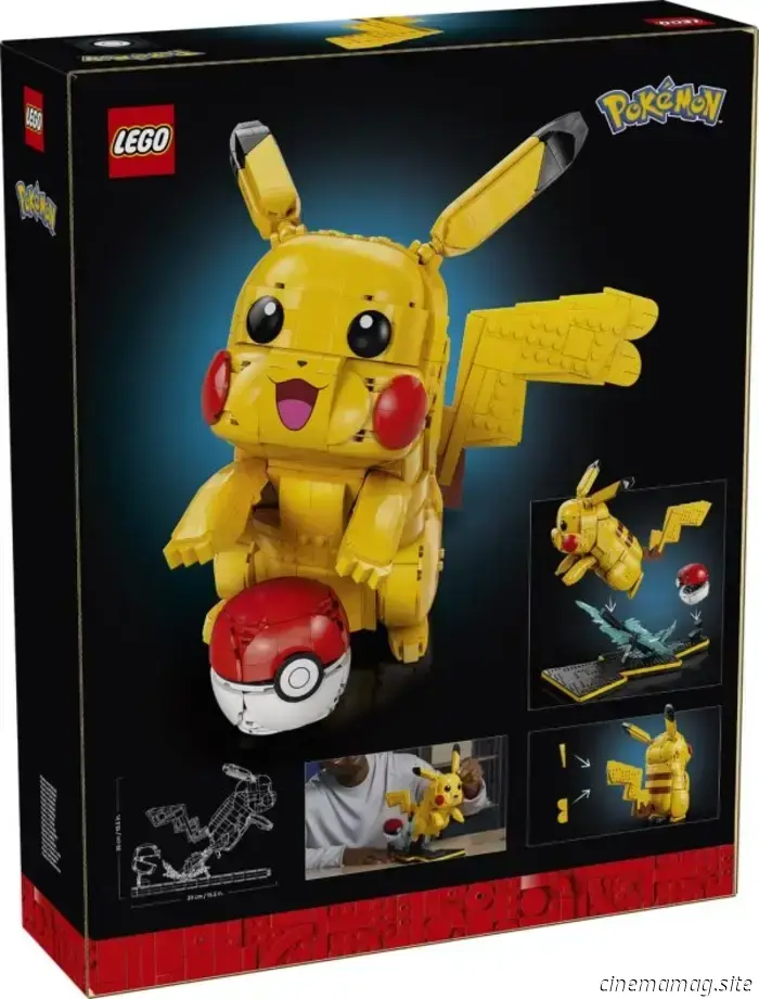 Линейка LEGO Pokémon запускается с Пикачу, Иви, Венузавром, Чаризардом и Бластойзом.