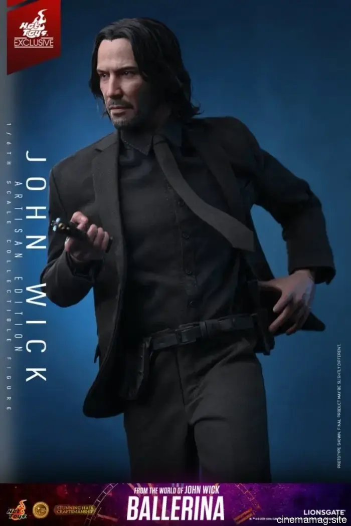 Hot Toys представляет фигурку Джона Уика в Арт-издании из фильма "Балерина"