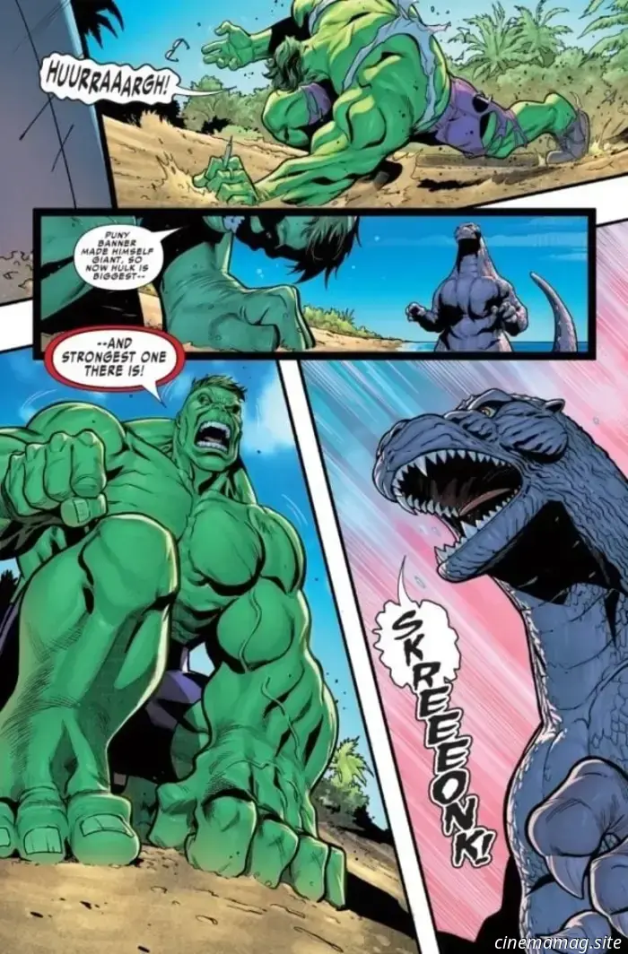 Anteprima del fumetto – Godzilla distrugge l'Universo Marvel n. 4