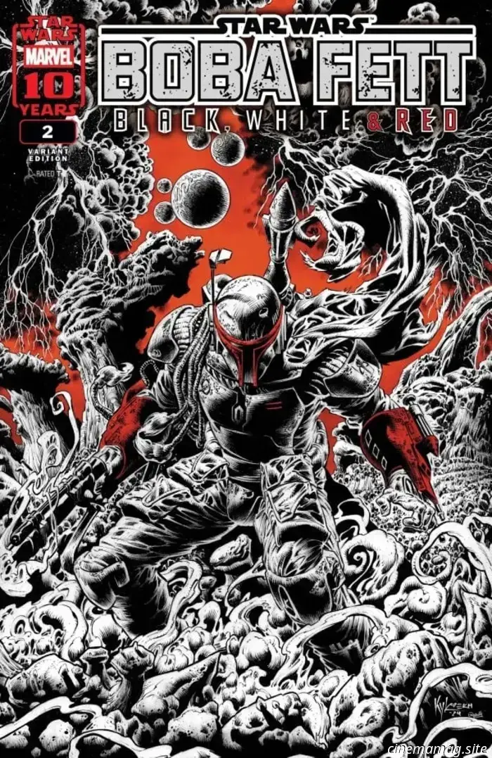 Avance del cómic – Star Wars: Boba Fett – Negro, Blanco y Rojo #2