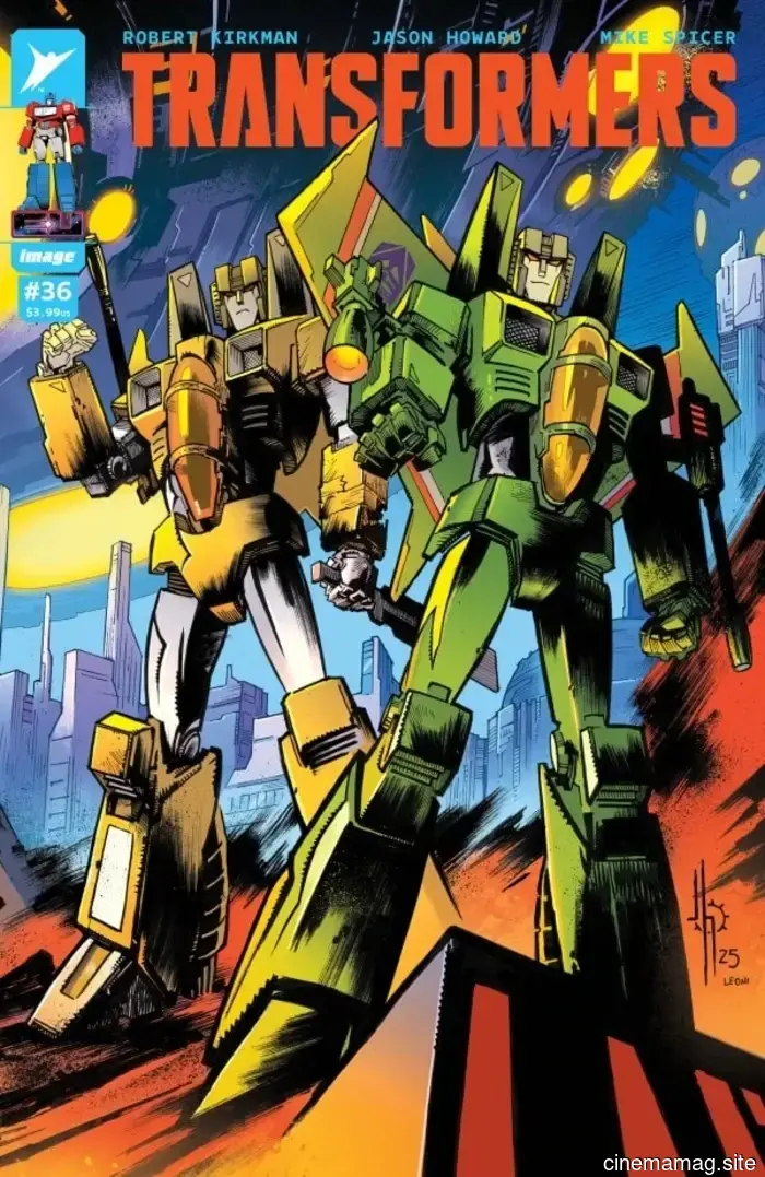 Vista previa del cómic – Transformers #36