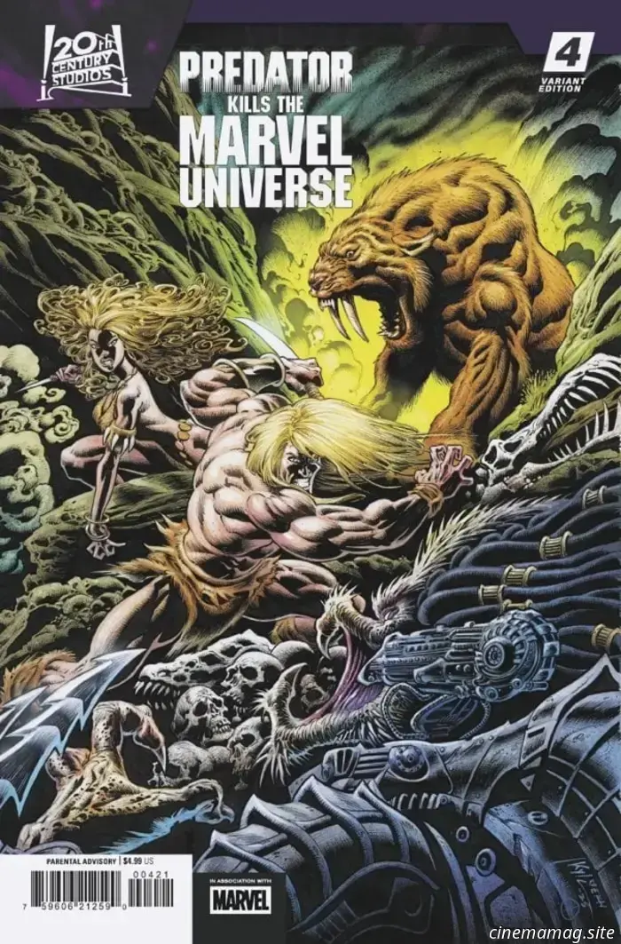 Превью комикса – Хищник убивает вселенную Марвел #4