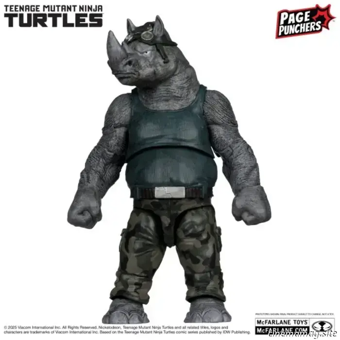 McFarlane Toys has revealed new Teenage Mutant Ninja Turtles Page Punchers figures.